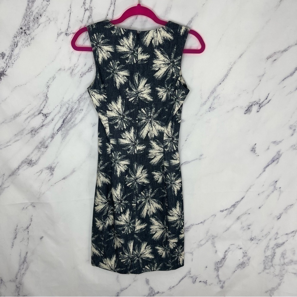 L’Agence | Palm Tree Dress | Navy/Cream | Sz 0 - Picture 2 of 4